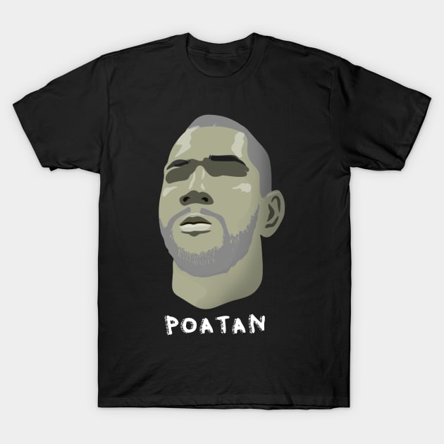 Poatan moai T-Shirt by Bestmatch